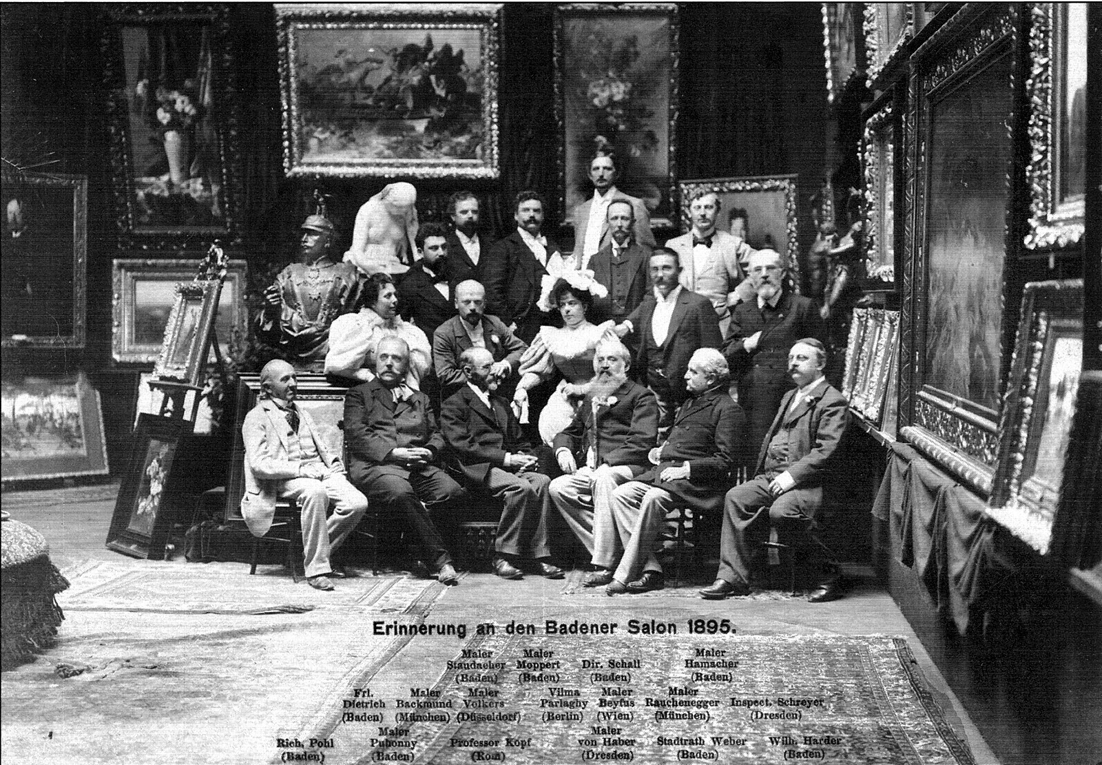 Remembrance of the Baden Salon 1895